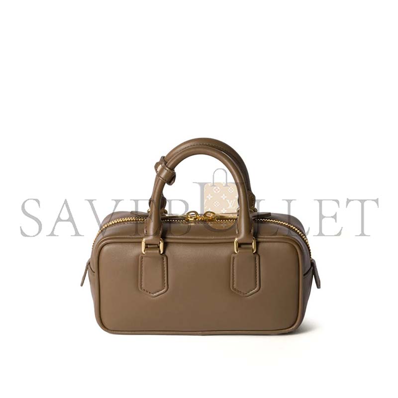 MIU MIU ARCADIE LEATHER BAG 5BB142 (22*10.5*7.5cm)